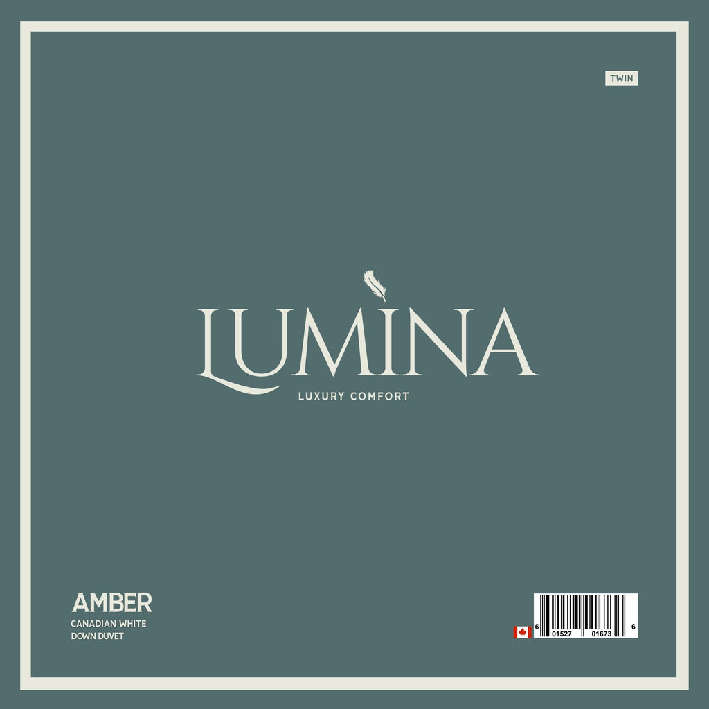 AMBER LOFT WHITE DOWN DUVET – TWIN SIZE